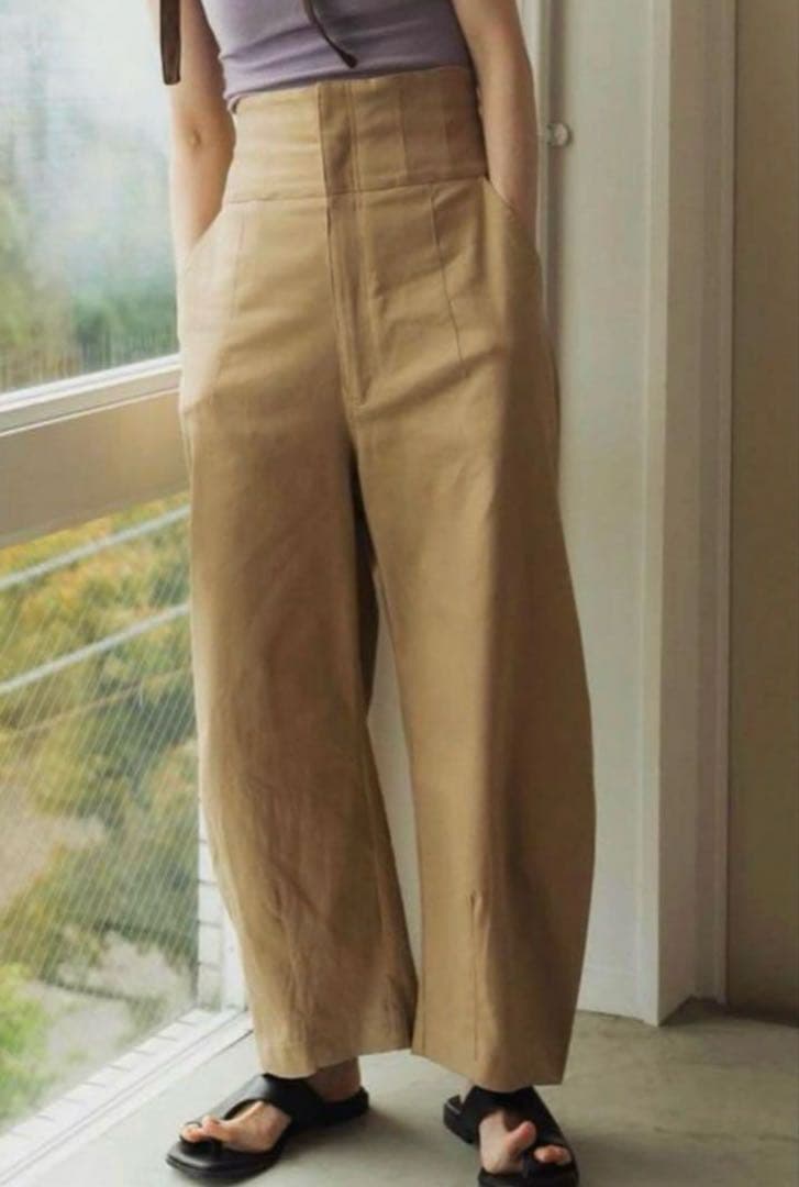 パンツ knuth marf high waist pants