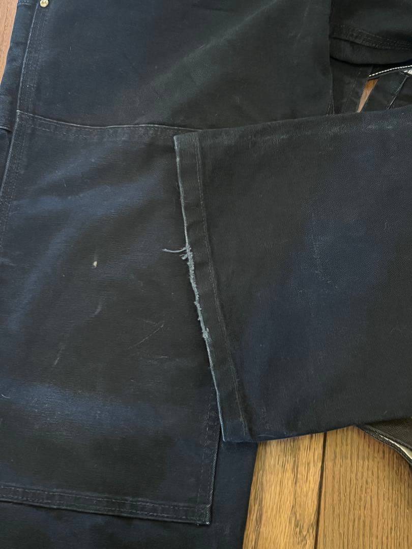 【Carhartt】オーバーオール ブラック