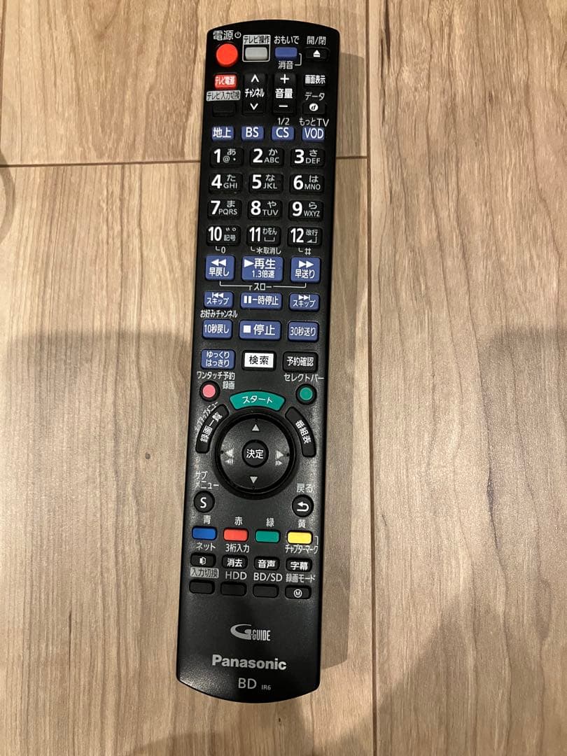 Panasonic BDレコーダー DIGA リモコン付き