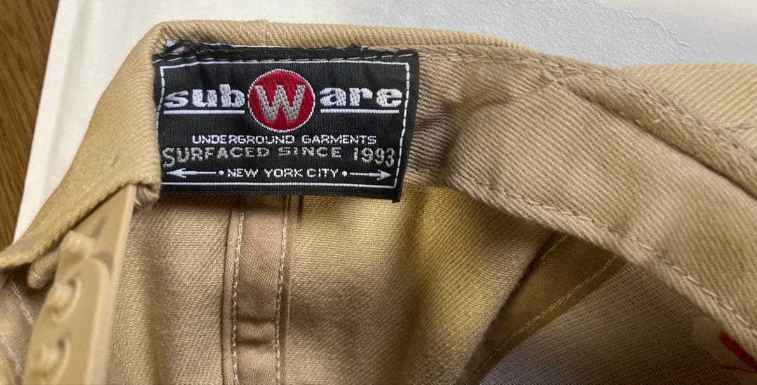 サブウェア subware アメリカ製 00s BBcap ベースボールキャップ
