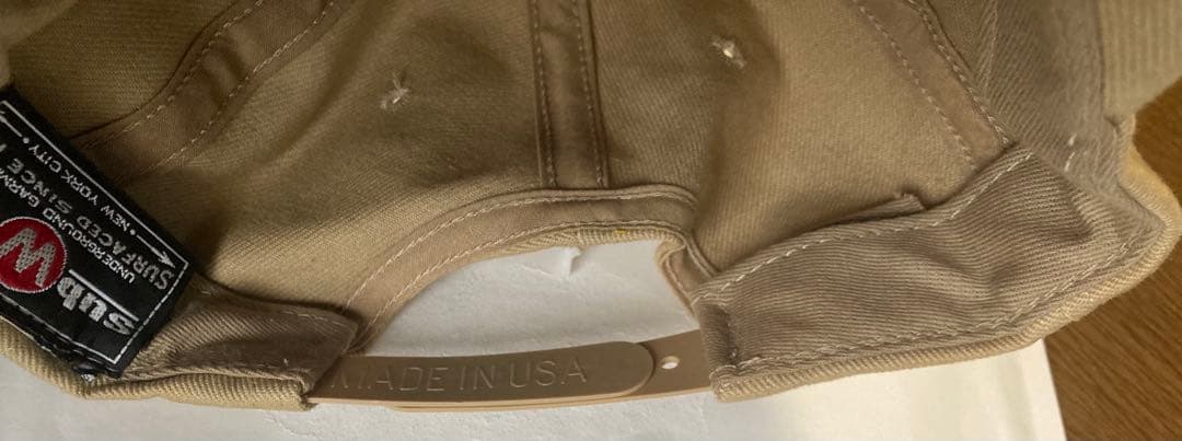 サブウェア subware アメリカ製 00s BBcap ベースボールキャップ