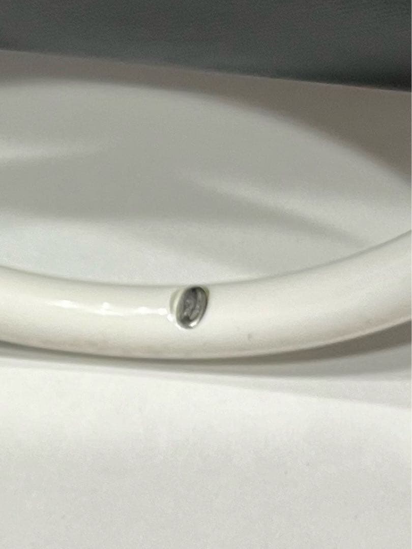 美品☆シャネル☆バングル ロゴ　ブレスレット ココマーク ラインストーン 白