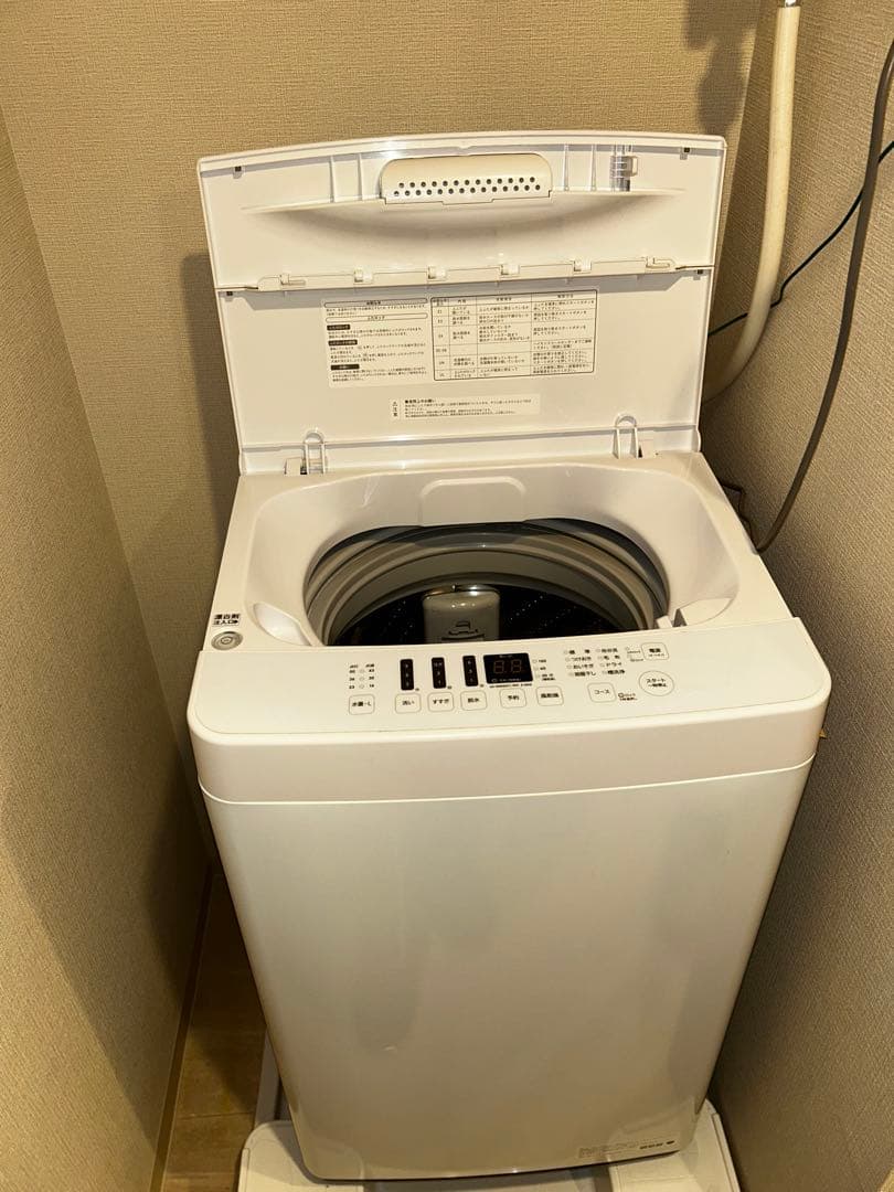 【1/30まで】5kg 全自動洗濯機 AT-WM5511-WH 動作良好