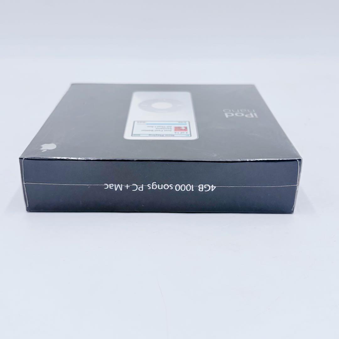 未開封 Apple iPod nano 4GB MA005J/A シュリンク付き