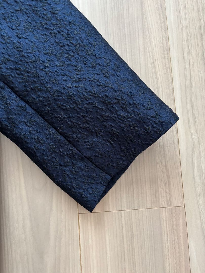 【タグあり美品】yori shirocon mimosa ジャガードコート