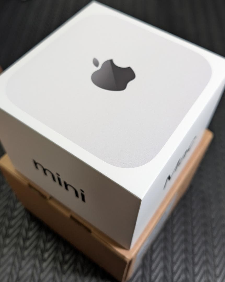 【ほぼ使用せず】Apple Mac mini M4Pro 24GB 512GB