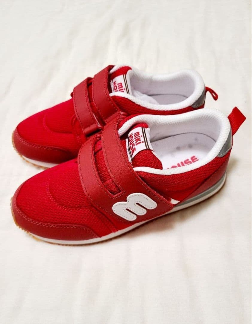 かすみ　ミキハウス　スニーカー　21センチ　二点