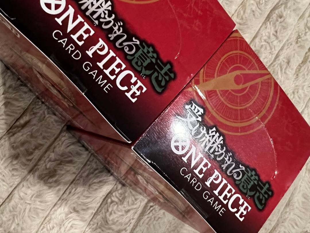 ワンピースカード　受け継がれる意思　テープ付き未開封BOX