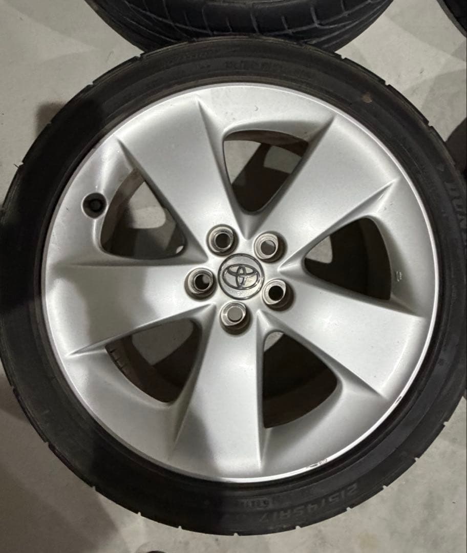 トヨタ プリウス 30 純正 17インチ ホイール/タイヤ4本