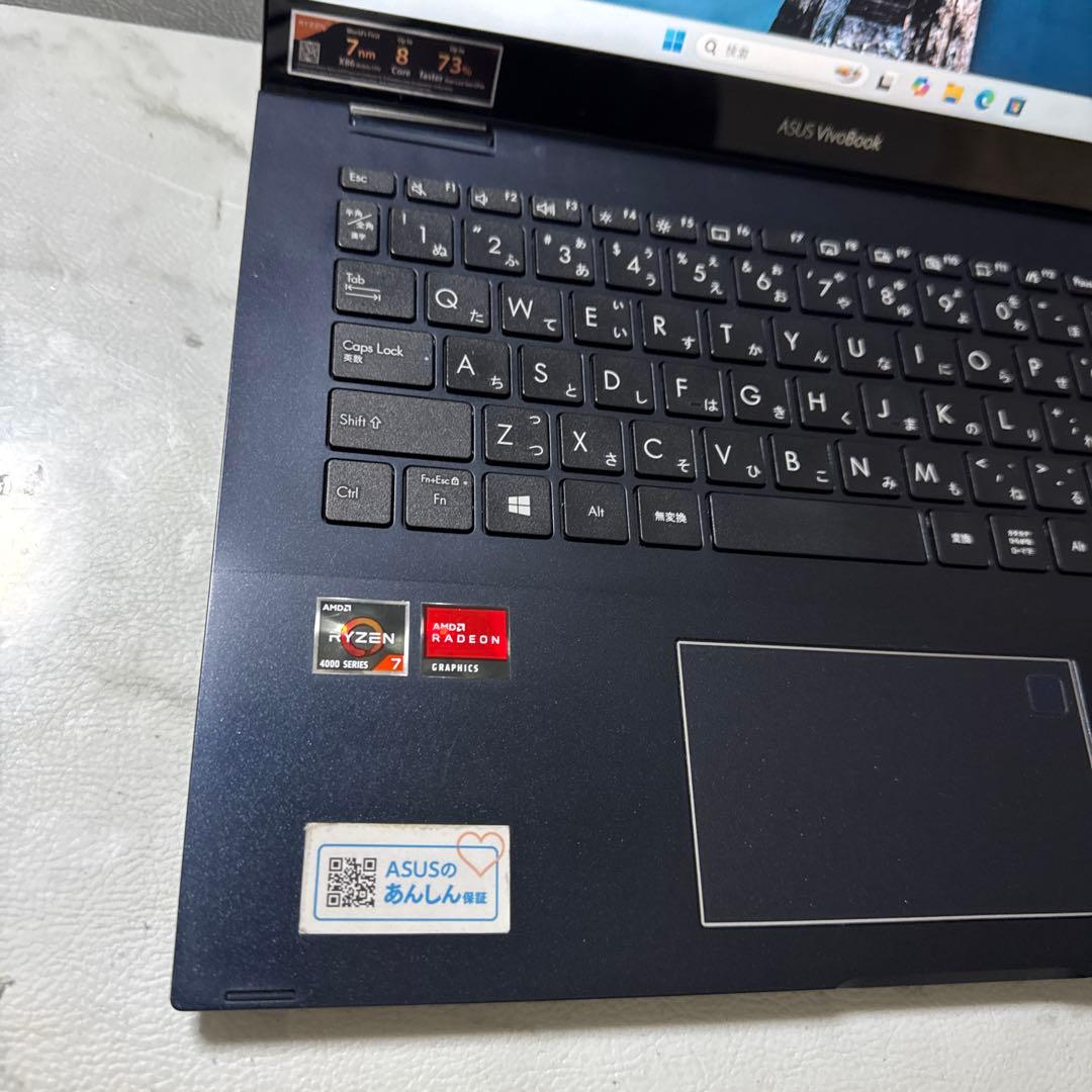 高性能タブレットPC☆ASUS Ryzen7 4700U メモリ20GB