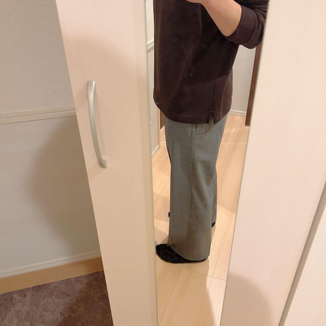 PRADA 25SS バージンウールワイドストレートスラックス ラフシモンズ