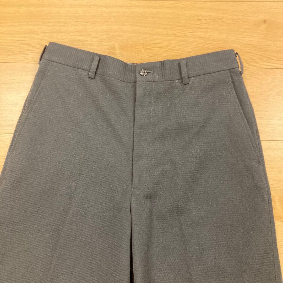 コム・デ・ギャルソン ウールスラックス Lサイズ