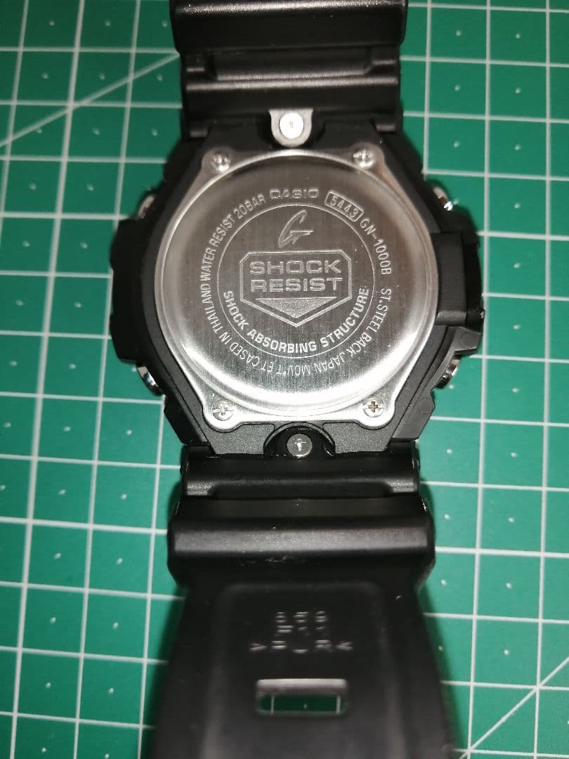 カシオG-shock GN-1000B 洗浄済美品ガルフマスター