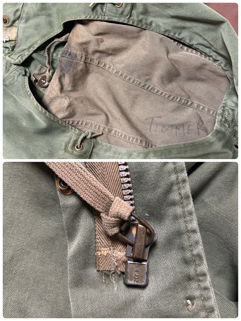 50s M-51 M-1951 米軍実物 初期型 モッズコート ミリタリー L