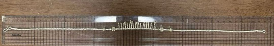 新品未使用☆カレンシルバーネックレス☆ngern.pageryorインスタ掲載品