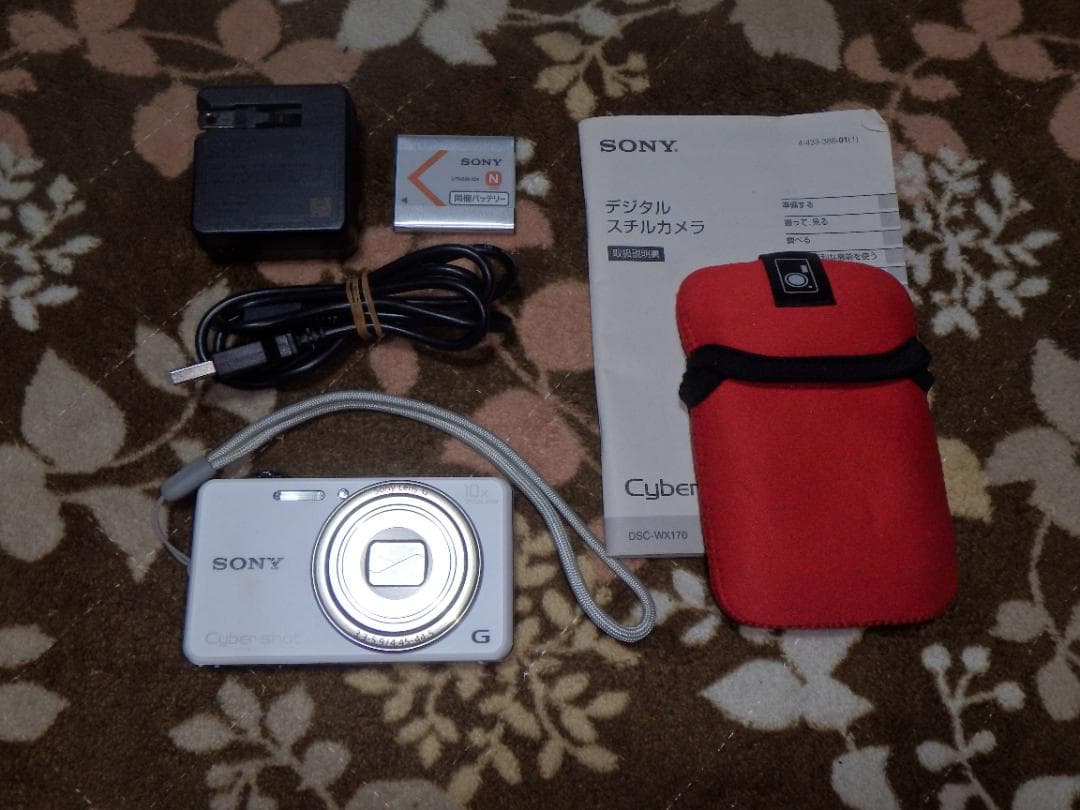 動作品 SONY Cyber-shot DSC-WX170 デジタルカメラ 美品