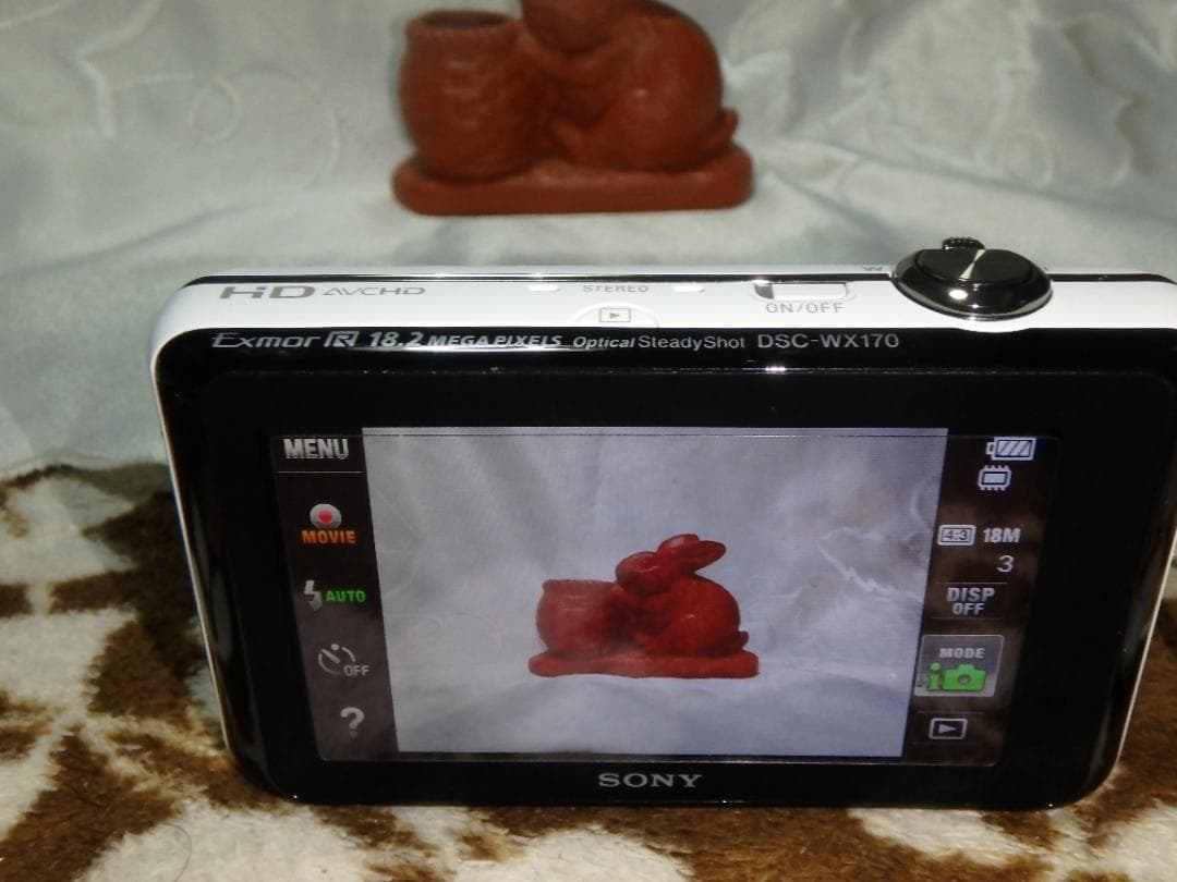 動作品 SONY Cyber-shot DSC-WX170 デジタルカメラ 美品