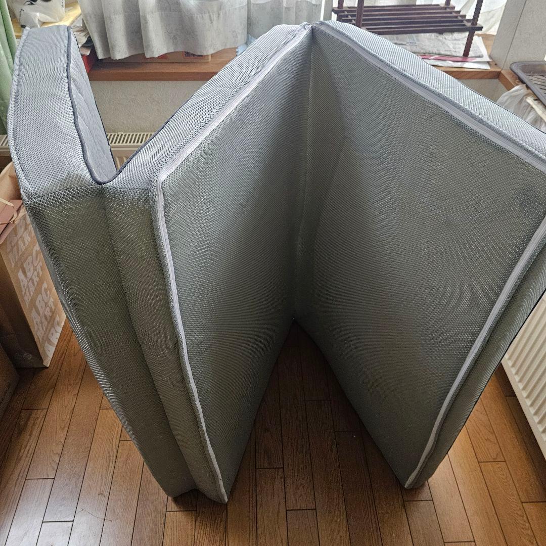 シングルマットレス 洗える 3つ折り 厚さ11㎝ エアリーエクストラボリューム