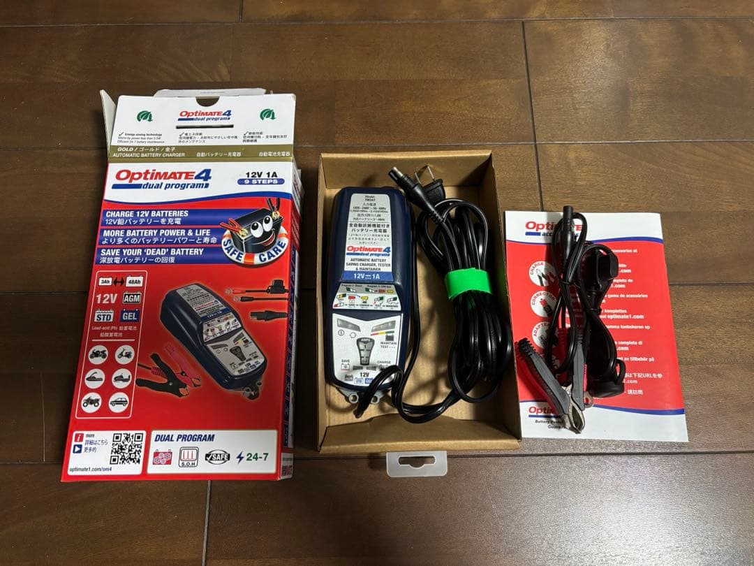 optimate4 バッテリーチャージャー