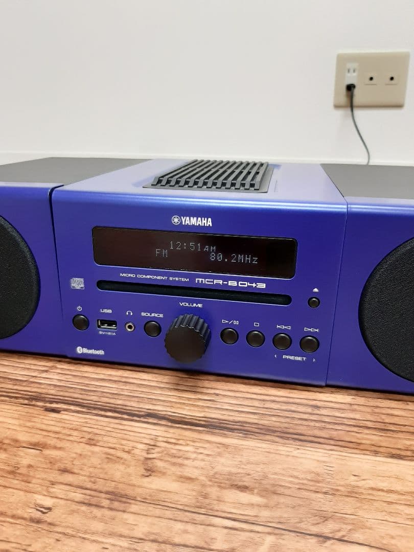 生産終了品 YAMAHA mcr-b043 マイクロコンポ ミニコンポ