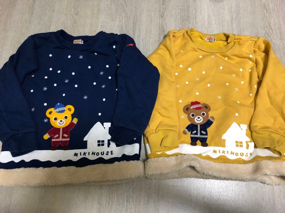 【専用】ミキハウス　120 まとめ売り　トレーナー　ズボン　ベスト　16点