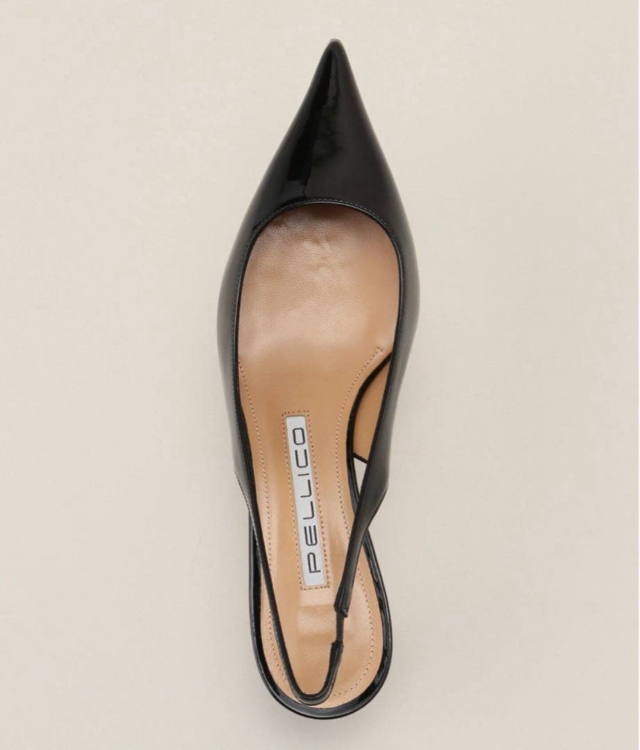 PELLICO ミュール3.5 Black 36