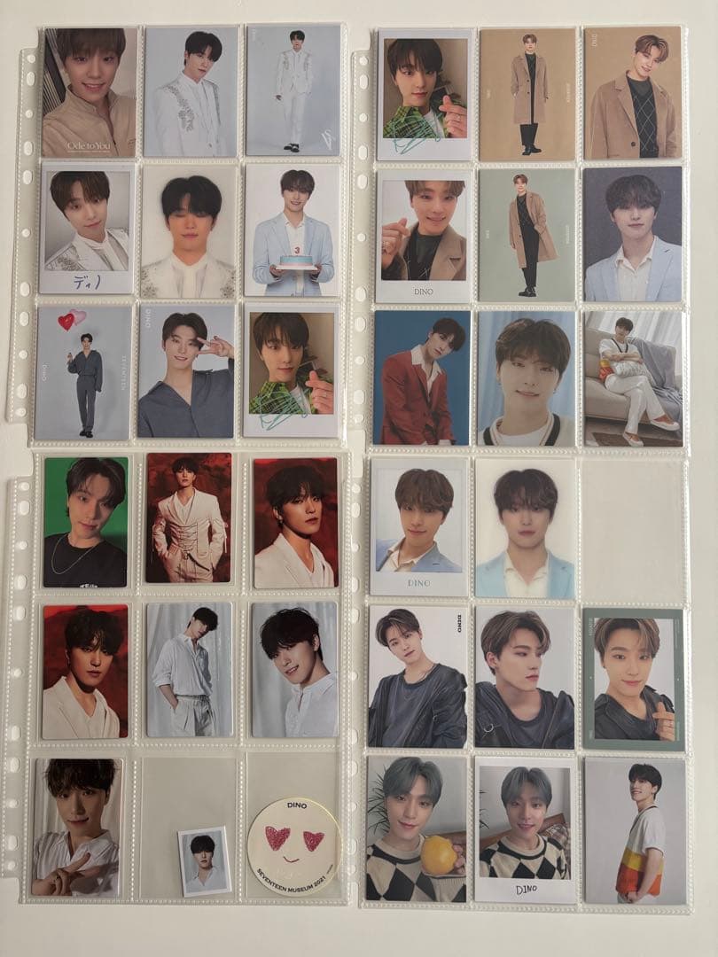 e*u様 SEVENTEEN DINO ディノ　トレカ　カード　他　大量　引退品