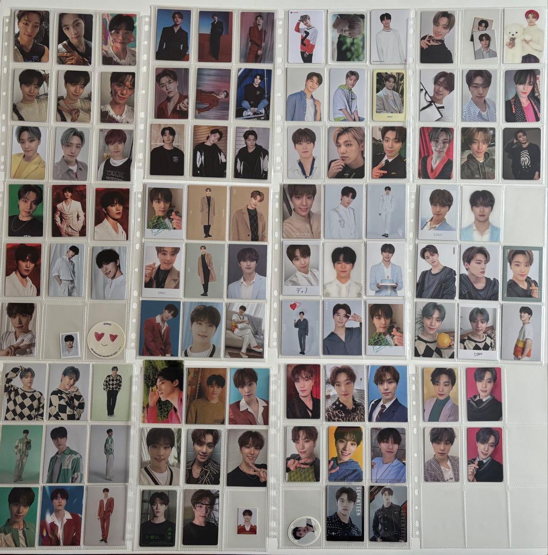 e*u様 SEVENTEEN DINO ディノ　トレカ　カード　他　大量　引退品