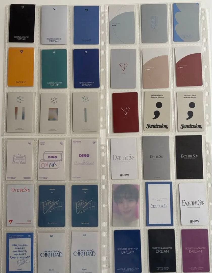 e*u様 SEVENTEEN DINO ディノ　トレカ　カード　他　大量　引退品