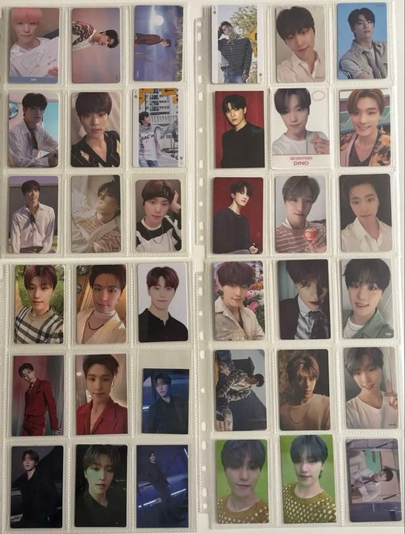 e*u様 SEVENTEEN DINO ディノ　トレカ　カード　他　大量　引退品