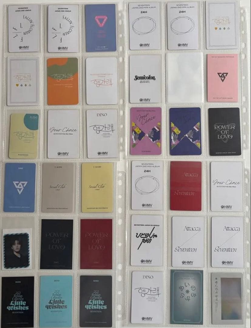 e*u様 SEVENTEEN DINO ディノ　トレカ　カード　他　大量　引退品