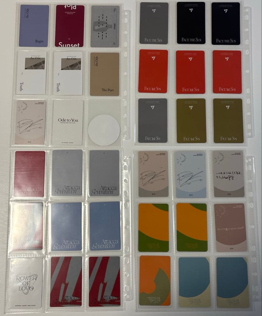 e*u様 SEVENTEEN DINO ディノ　トレカ　カード　他　大量　引退品