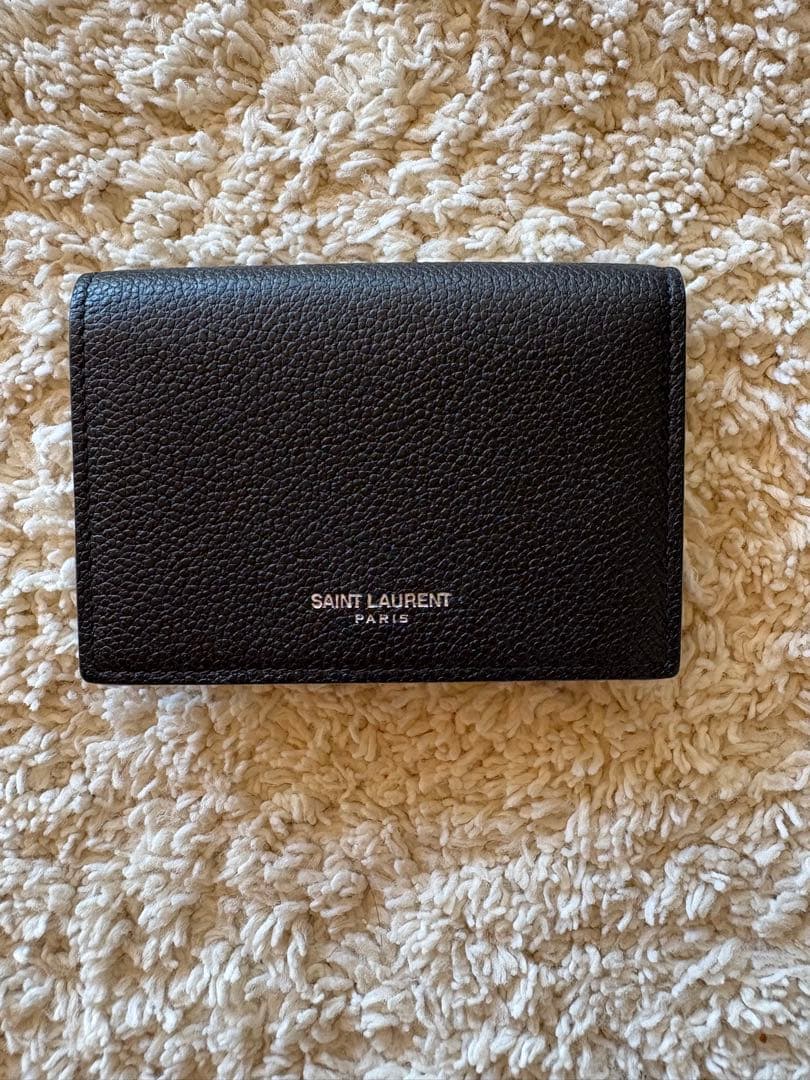 サンローラン(SAINT LAURENT)ブラック名刺入れ