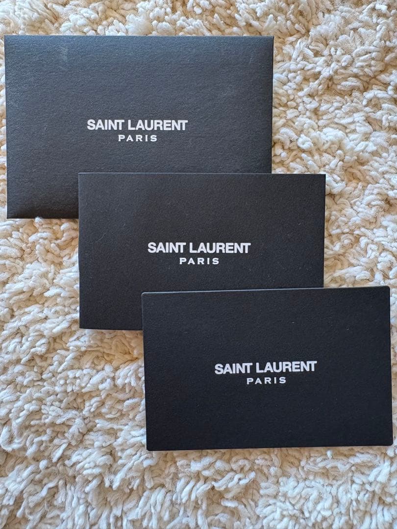 サンローラン(SAINT LAURENT)ブラック名刺入れ