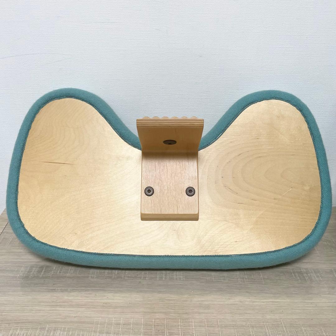 ★美品★ バランスイージー　姿勢矯正バランスチェア　ライトグリーン　リボ社