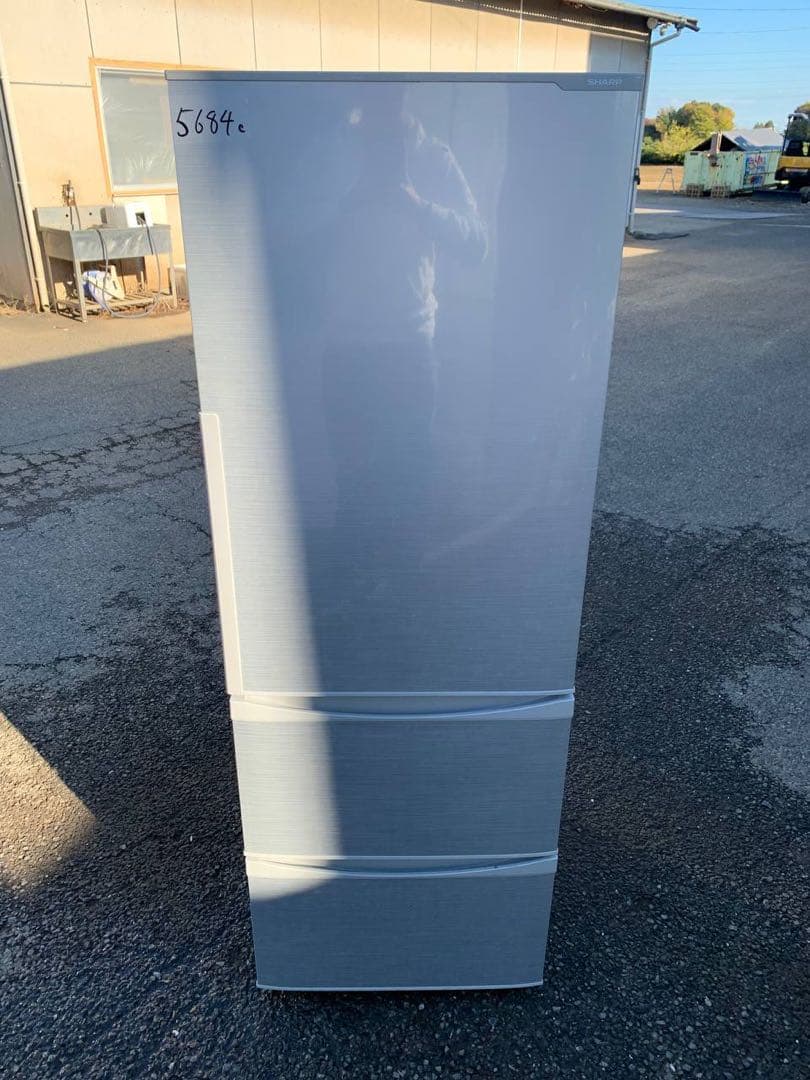 ♻️送料設置無料　SHARP ノンフロン冷凍冷蔵庫　SJ-ES26Y-S
