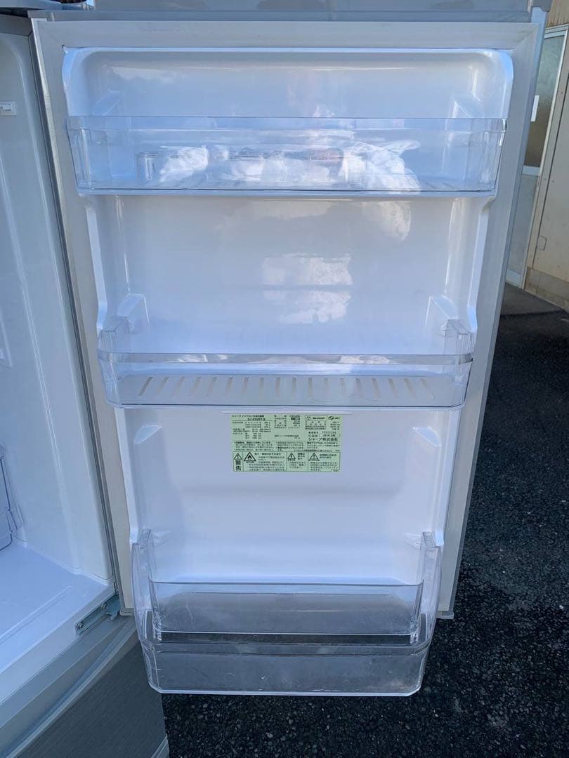 ♻️送料設置無料　SHARP ノンフロン冷凍冷蔵庫　SJ-ES26Y-S