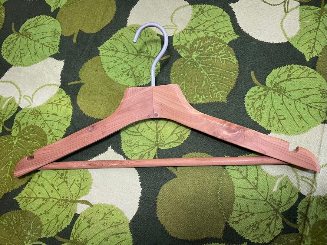 !!希少品!! 無印レッドシダーハンガー薄型 42本セット