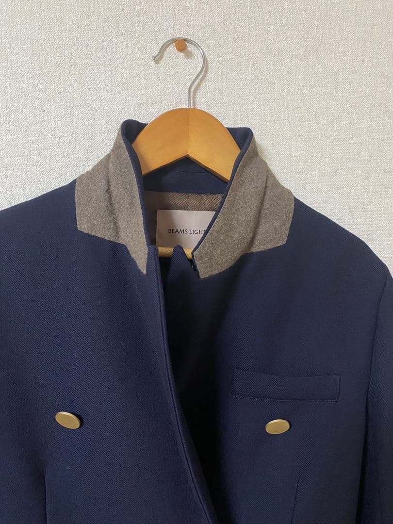 専用⭐️BEAMS LIGHTSビームス紺ブレウールダブルテーラードジャケット
