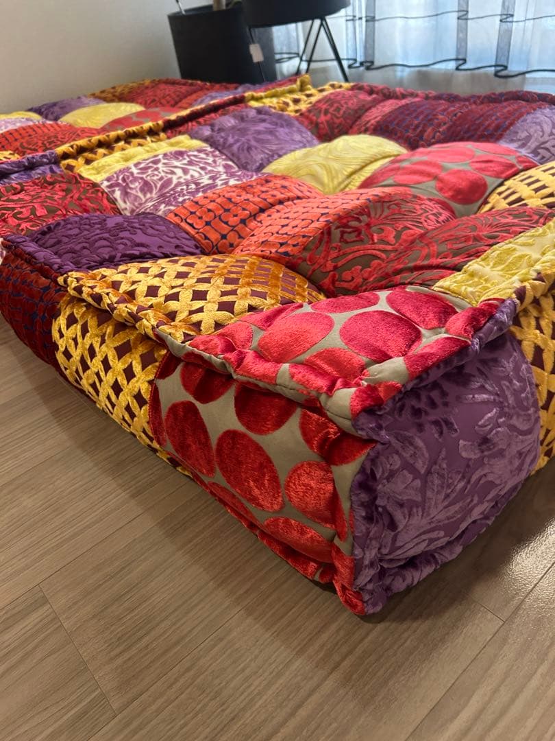 アデペシュ block multi zabu ottoman 2点セット