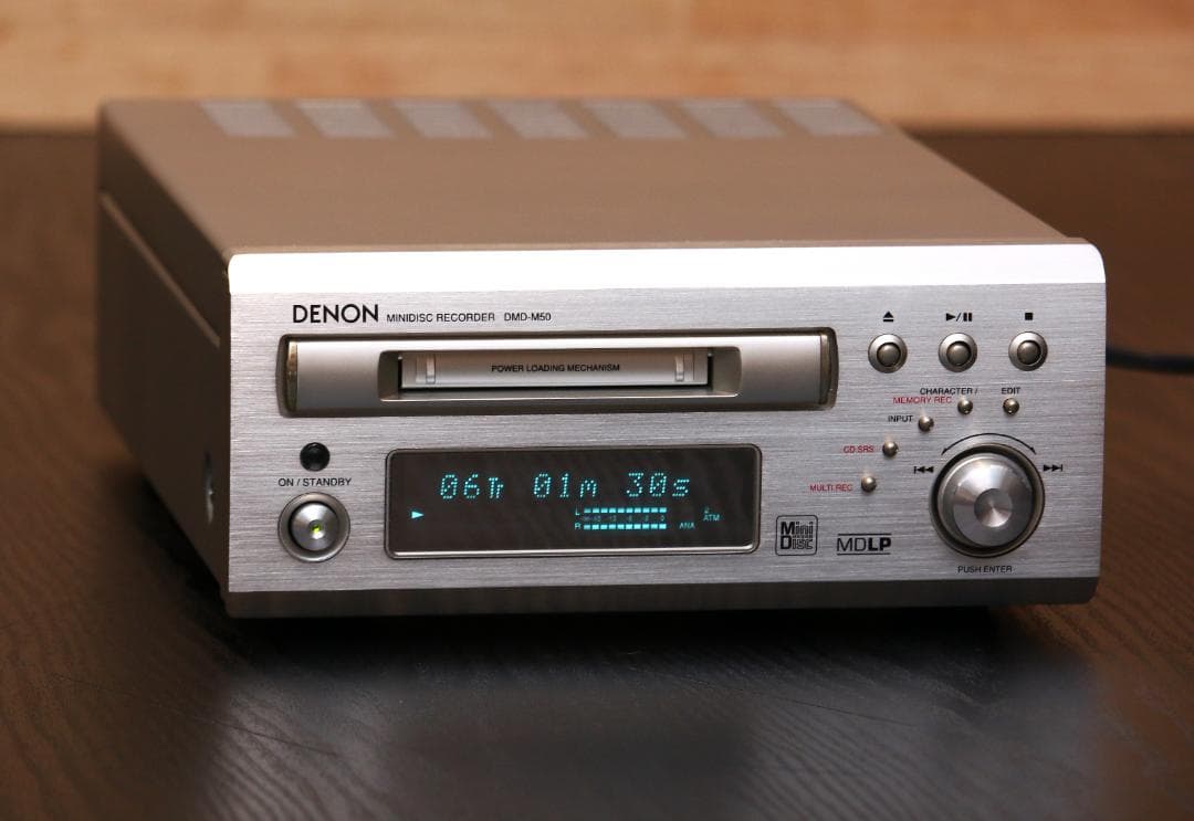 DENON DMD-M50 MDデッキ　MDプレイヤー/レコーダー 完動品