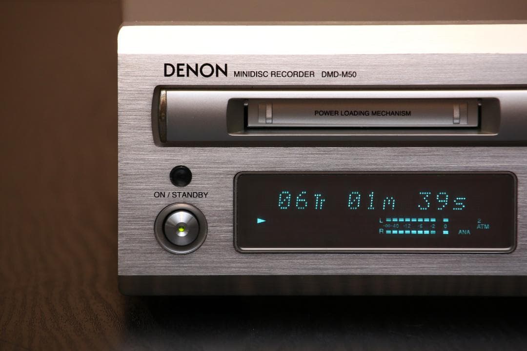 DENON DMD-M50 MDデッキ　MDプレイヤー/レコーダー 完動品