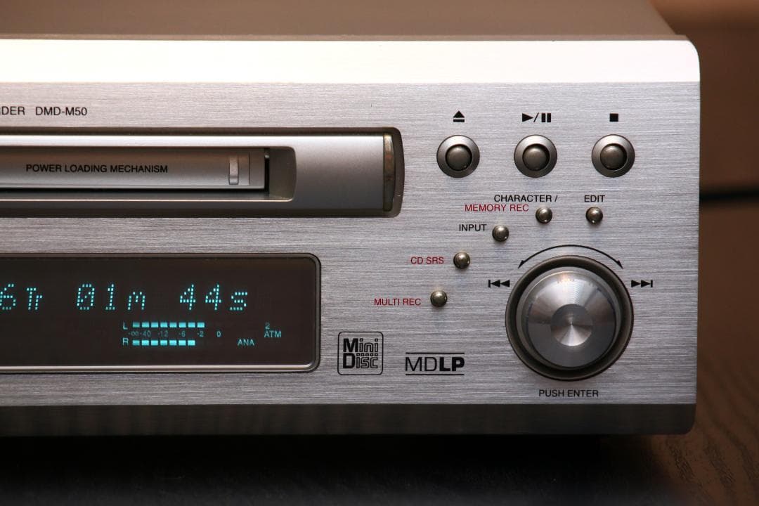 DENON DMD-M50 MDデッキ　MDプレイヤー/レコーダー 完動品