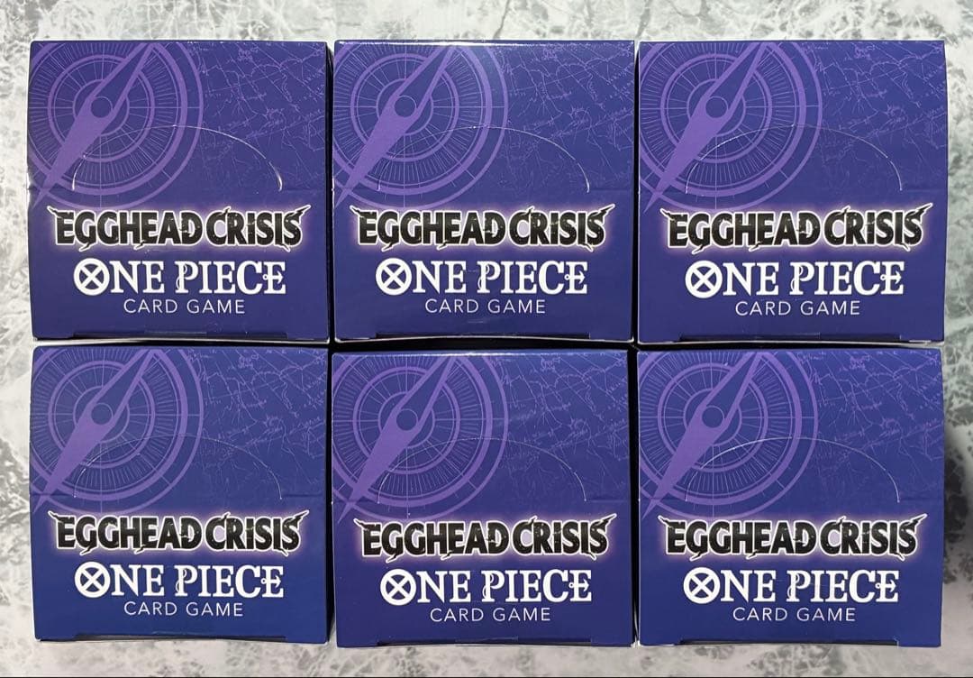 【新品未開封テープ付】EGGHEAD CRISIS エッグヘッド6BOX