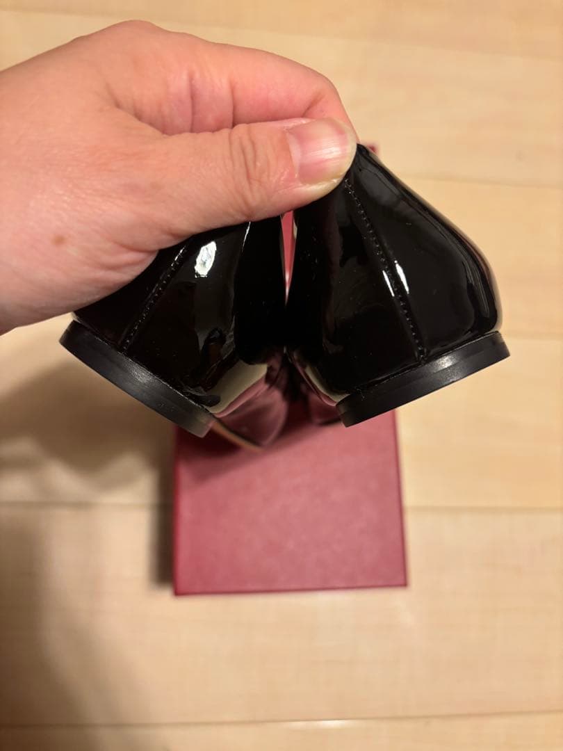 【新品】Salvatore Ferragamo フェラガモ 黒 23.5cm