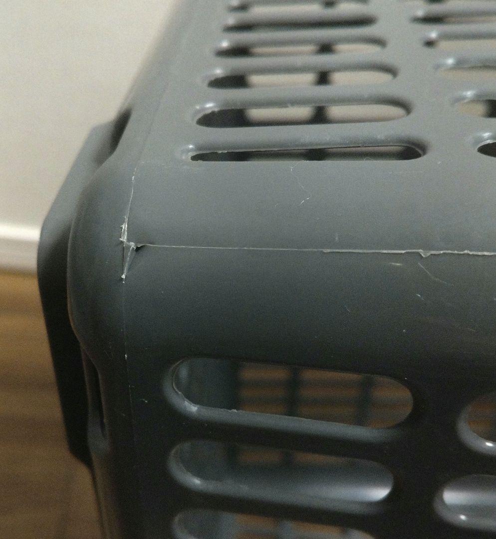 P.F.S. PARTS CENTER グレー バスケット　買い物 かご