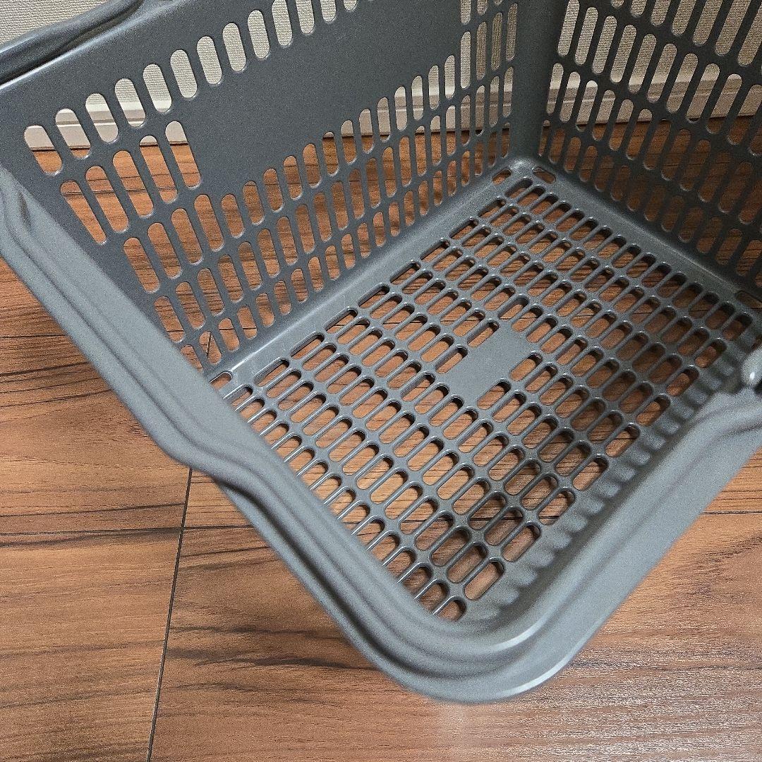 P.F.S. PARTS CENTER グレー バスケット　買い物 かご