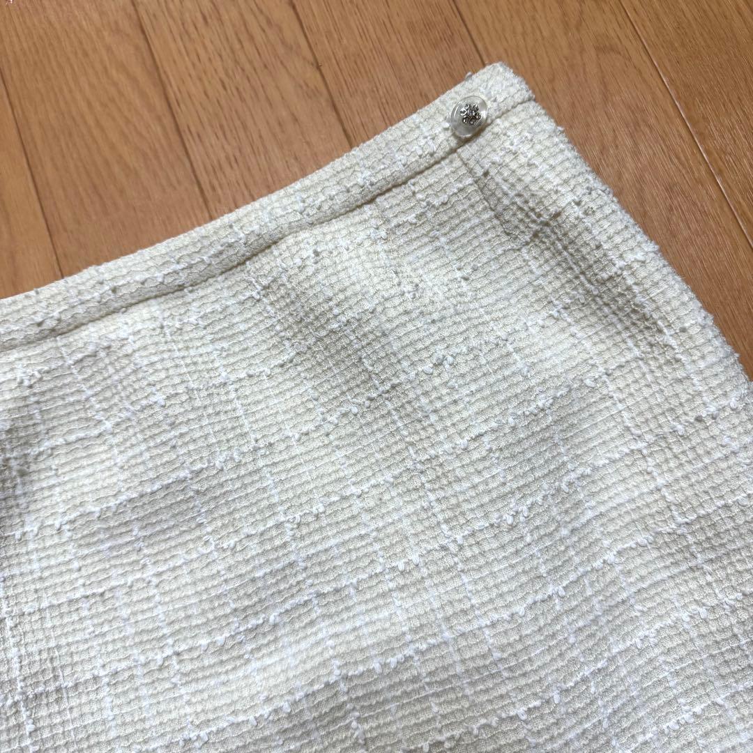 国内ブティック購入CHANELシャネル25クルーズツイードスカート36