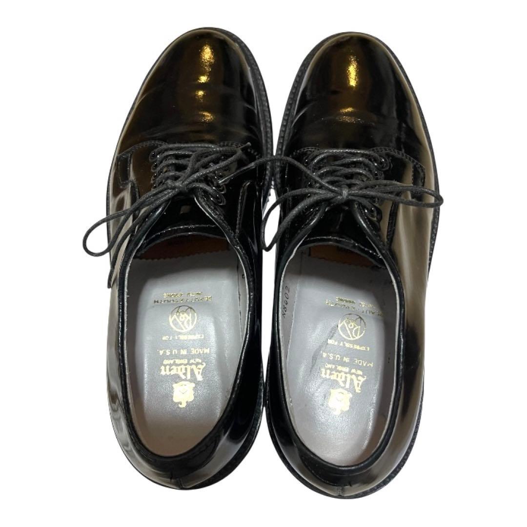 Alden × BEAUTY&YOUTH パテントレザー プレーントゥ6.5D