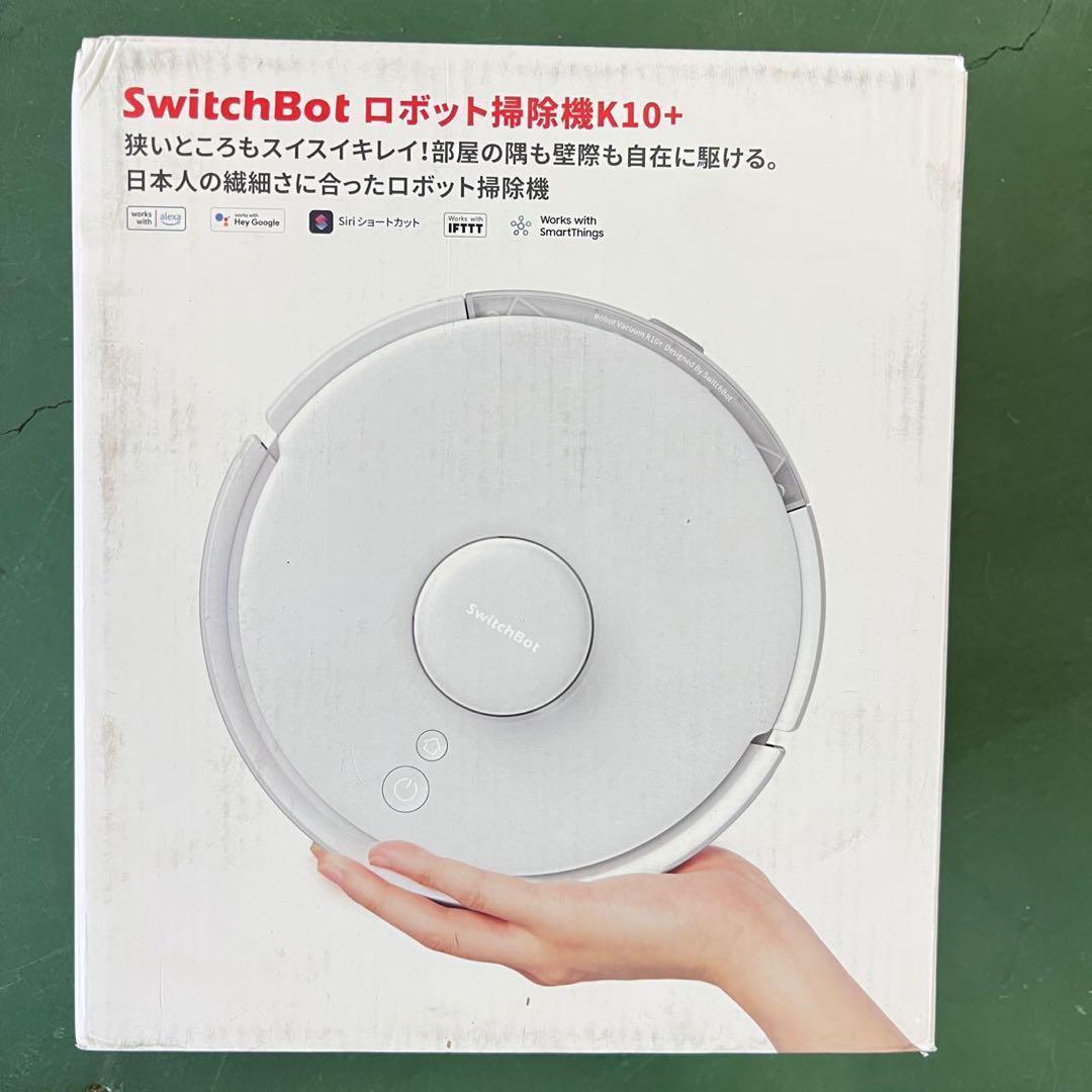 Switchbot W3011021 ロボット掃除機 K10+
